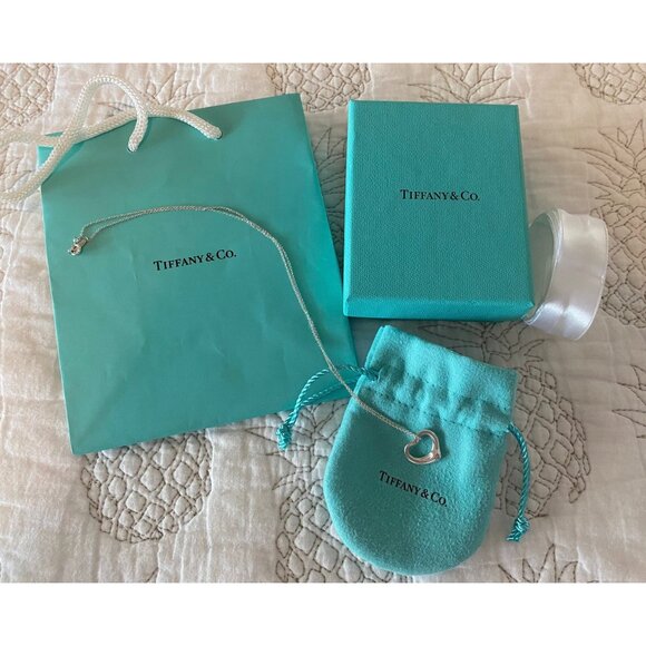 Tiffany & Co Elsa Peretti Open Heart neklace - Picture 3 of 5
